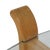 White Mid 20th Century Danish Beech and Glass Two-Tier Table For Sale - Image 8 of 8