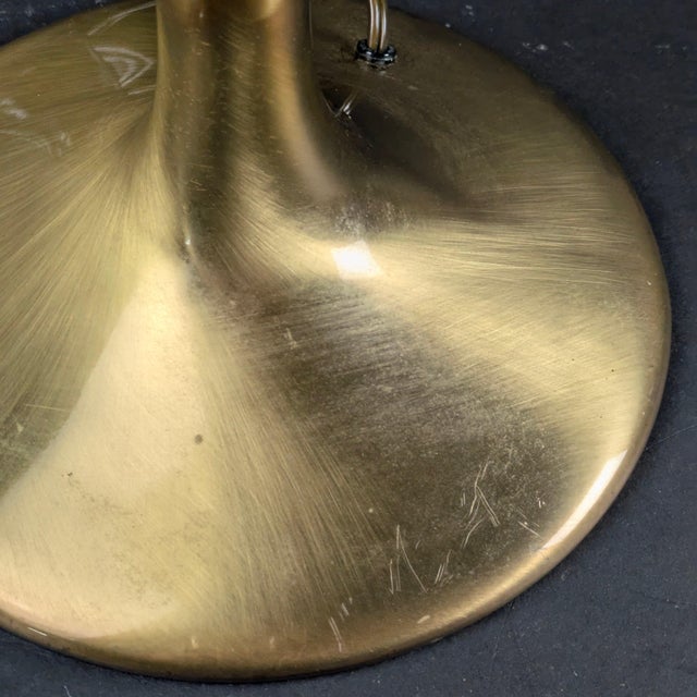 Pair of Sculptural Mid-Century Modern Lamps Organic Geometric Influenced For Sale - Image 10 of 12