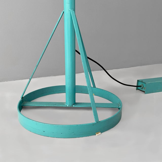 Italian Modern Metropolitan Archangel Floor Lamp in Acrylic Glass and Metal from Ugo La Pietra, 1977 For Sale - Image 14 of 18
