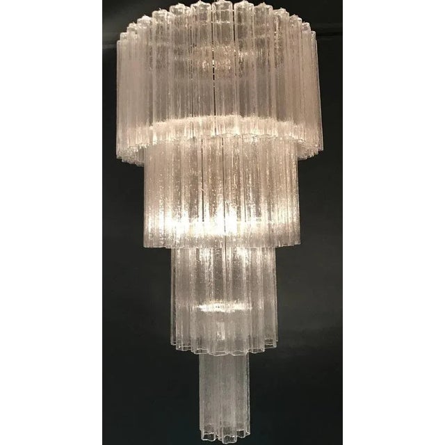 Italian Murano Glass Tronchi Chandeliers, Set of 2 For Sale - Image 13 of 18