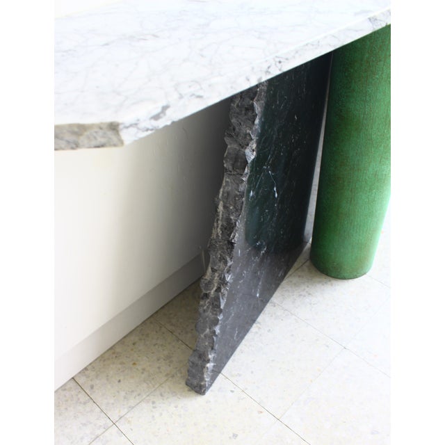 Italian Ambiguità Console Table by Lella and Massimo Vignelli for Casigliani, 1980s For Sale - Image 13 of 18
