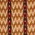 Sample- Schumacher Samar Ikat Velvet Fabric in Gold For Sale