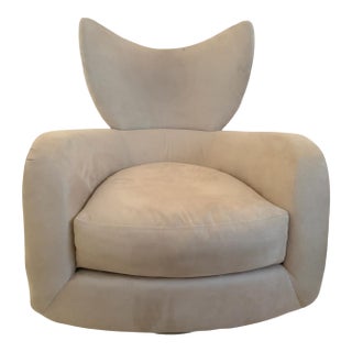 1980s Attributed to Vladimir Kagan for Directional " Winback Swivel ". For Sale