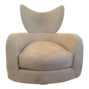 1980s Attributed to Vladimir Kagan for Directional " Winback Swivel ".