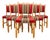 Set 6 Danish Dining Chairs Mid Century Modern For Sale