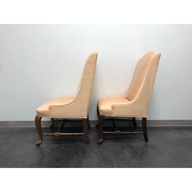 Ethan Allen Traditional Classics Queen Anne Parsons Chairs Pair