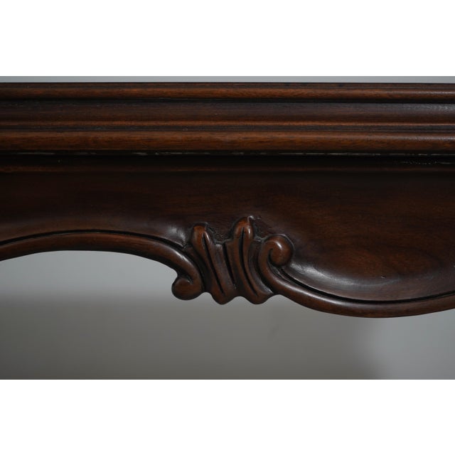 Brown Karges Louis XV Walnut Carved Dining Table For Sale - Image 8 of 18
