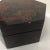 Vintage Black Lacquer Hexagon Box For Sale - Image 4 of 11