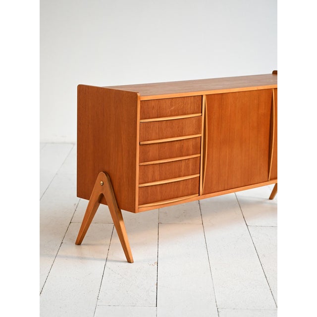 Scandinavian Teak Sideboard, Sweden, 1960s For Sale - Image 6 of 12