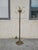 Vintage gilded brass coat stand, second half of the 20th century. Stable and heavy structure, with four gilded bronze...