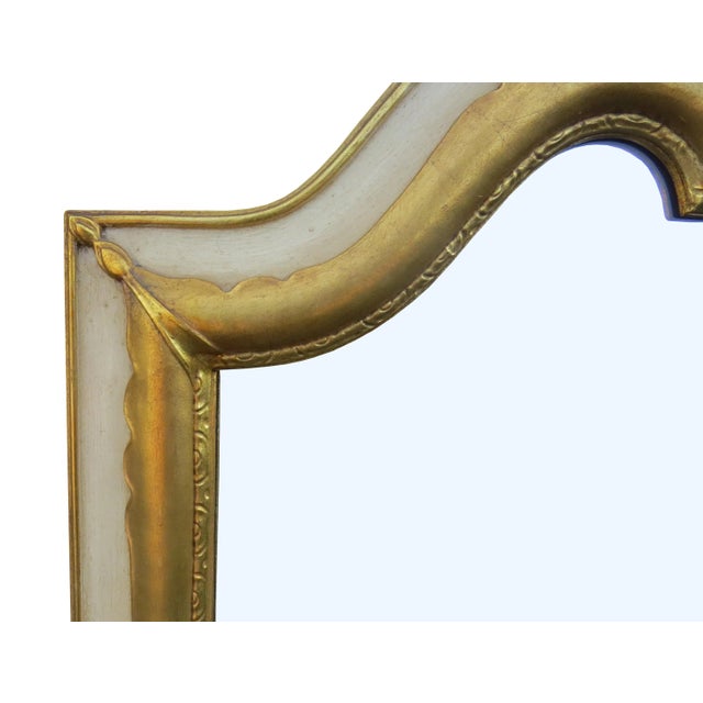 Vintage 1960s D Milch & Sons Gilt and Gesso Venetian Style Mirror For Sale In Chicago - Image 6 of 10