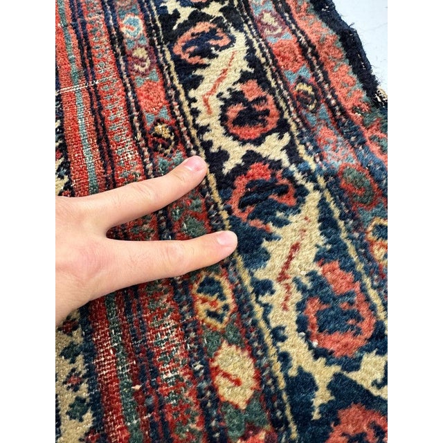1920s Water Garden in Creamy Buttery Honey-Beige Rug 4.8 x 6.8 For Sale - Image 10 of 11