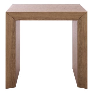 Woodrow Accent Table in Natural Brown For Sale