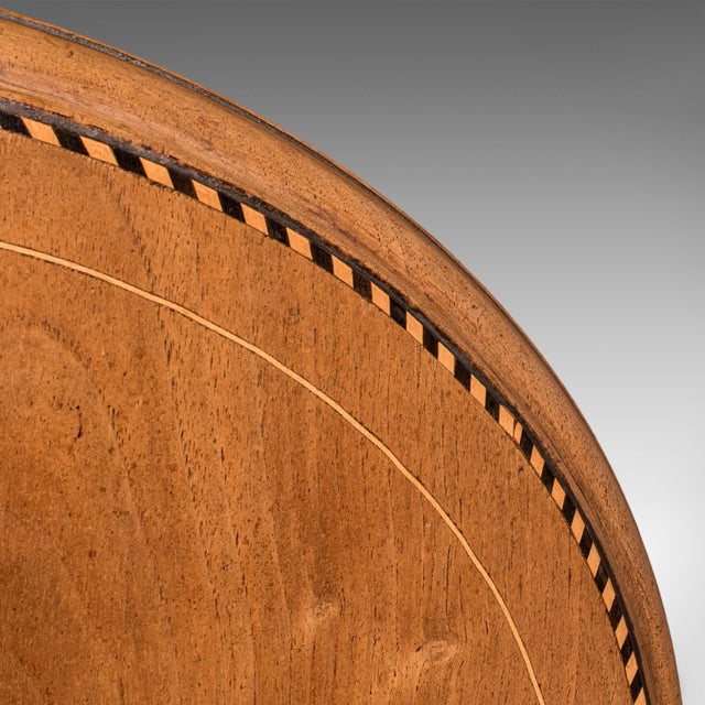 Antique Cellarette, English, Walnut Wine Cooler Stand, Side Table, Regency, 1820 For Sale - Image 9 of 12