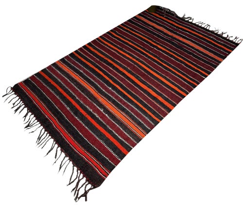 Vintage Knotted Jute Rug