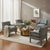 1970s Vintage Milo Baughman Style Upholstered Parsons Chairs For Sale - Image 9 of 9