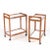 Wooden and Laminate Trolleys, 1970s, Set of 2 For Sale - Image 6 of 9