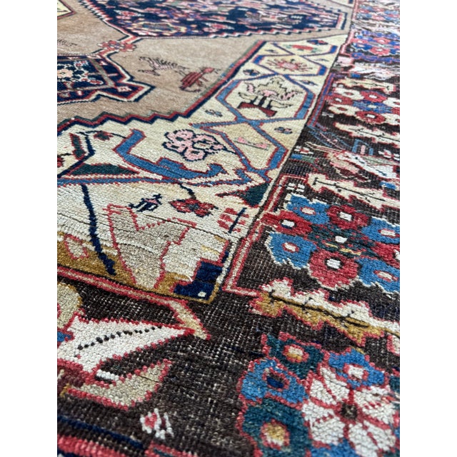 Antique Bidjar Rug, 1890s For Sale - Image 10 of 18