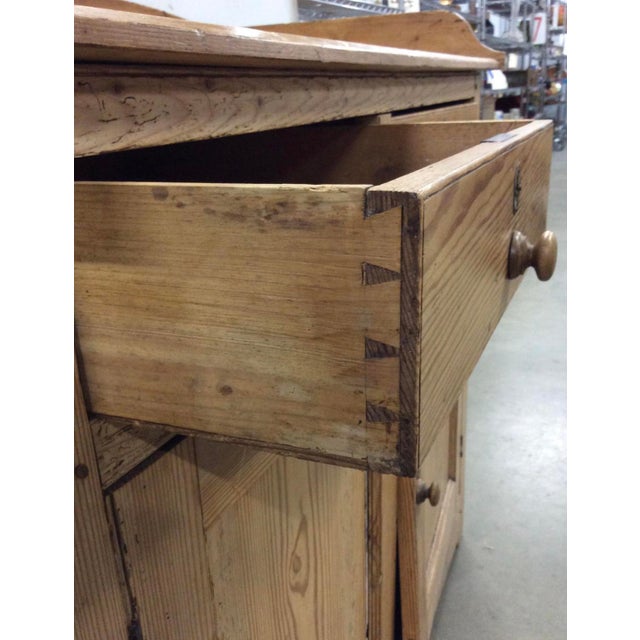 Antique 19th Scrubbed Pine Chairish