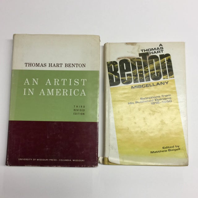 1968 and 1971 Vintage Thomas Hart Benton Books - Set of 2 For Sale - Image 13 of 13
