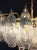 Murano Glass 185 Transparent Glass Chandelier For Sale In Los Angeles - Image 6 of 11