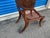 Vintage Klismos Walnut Chair For Sale - Image 9 of 11