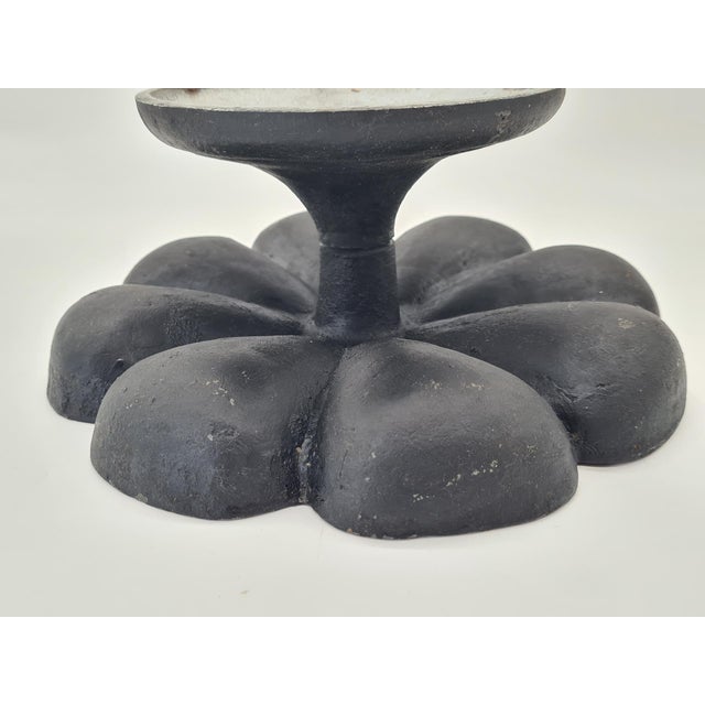 Metal Antique Cast-Iron Rotating Shoemakers Organizer, USA, 1910s For Sale - Image 7 of 9