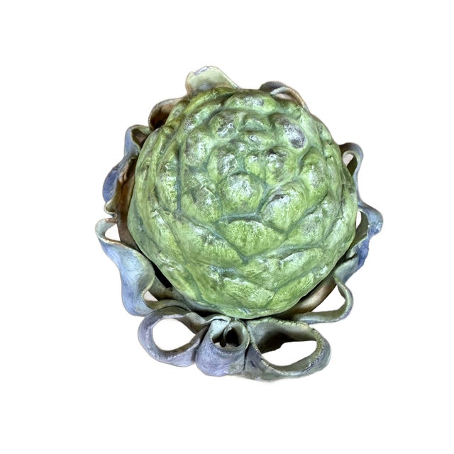 Vintage Petite Ceramic Artichoke Figural For Sale In Houston - Image 6 of 7