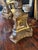 Pair of Mirrored Neoclassical Designer Lamps With Custom Shades For Sale - Image 10 of 12