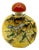 Beautifully Painted Inside Painted Snuff Bottle With Praying Mantis and Grasshoppers For Sale