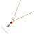 Early 21st Century Key to Love Red Enamel Gold Necklace For Sale - Image 5 of 9