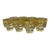Mid-Century Modern Culver Ltd. 22k Gold Valencia Footed Barware - Set of 7 For Sale