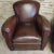 Set of Vintage Club Chairs in Leather For Sale - Image 7 of 9