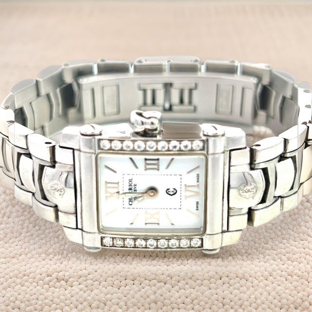 Authentic Philippe Charriol Diamond Ladies Wristwatch 6.5" Stainless Steel 22.8 mm CH1 TRUSTED SELLER SINCE 2002 PLEASE...