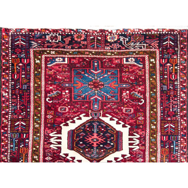 Early 20th Century Persian Heriz Runner For Sale - Image 16 of 16