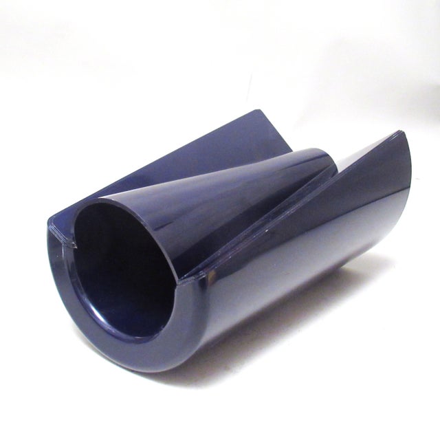Mid-Century Modern Vintage Vase by Enzo Mari for Danese, 1970s For Sale - Image 3 of 11