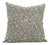 Fabdivine Handcrafted Block Print Cushion Cover 22x22 Inch Viscose Linen-Heartvine For Sale