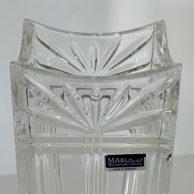 Marquis Vase, Waterford Cut Crystal; Odyssey 8" Vase; Germany For Sale - Image 14 of 17