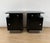 Art Deco Bedside Cabinets in Black Lacquer & Chrome, France, 1930, Set of 2 For Sale - Image 6 of 18