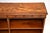 Wood Burr Walnut Open Bookcase, 1950 For Sale - Image 7 of 11