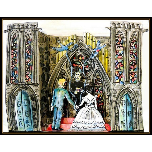 Message us to inquire about custom framing options! (Included for free with every purchase) It is of impressive...
