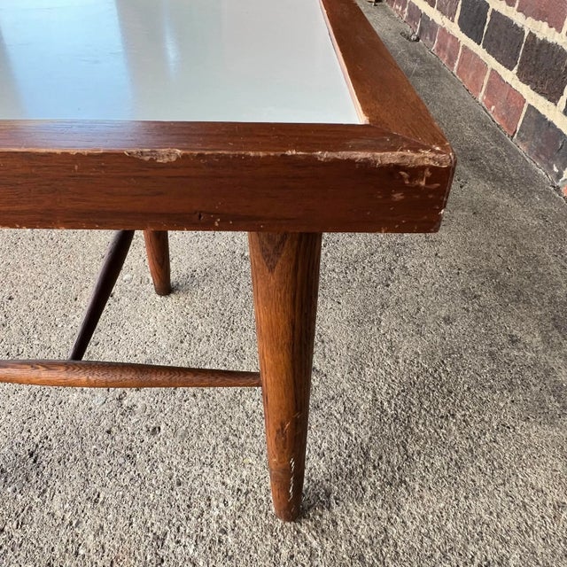 Brown Merton Gershun for American of Martinsville Mid Century Modern Coffee Table For Sale - Image 8 of 12