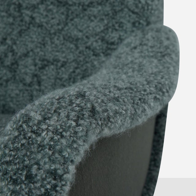 Wood 1950s Early Lady Chair Attributed to Marco Zanuso for Arflex For Sale - Image 7 of 11