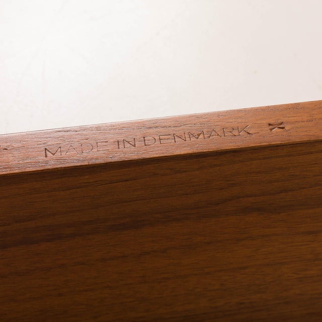 Mid-Century Danish Walnut Shelving Unit in the style of Poul Cadovius, 1960s For Sale - Image 10 of 11