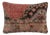 Turkish Oushak Lumbar Rug Pillow Cover 16'' X 24'' For Sale