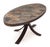 1950s Brutalist Oval Coffee Table, 1950s For Sale - Image 5 of 10