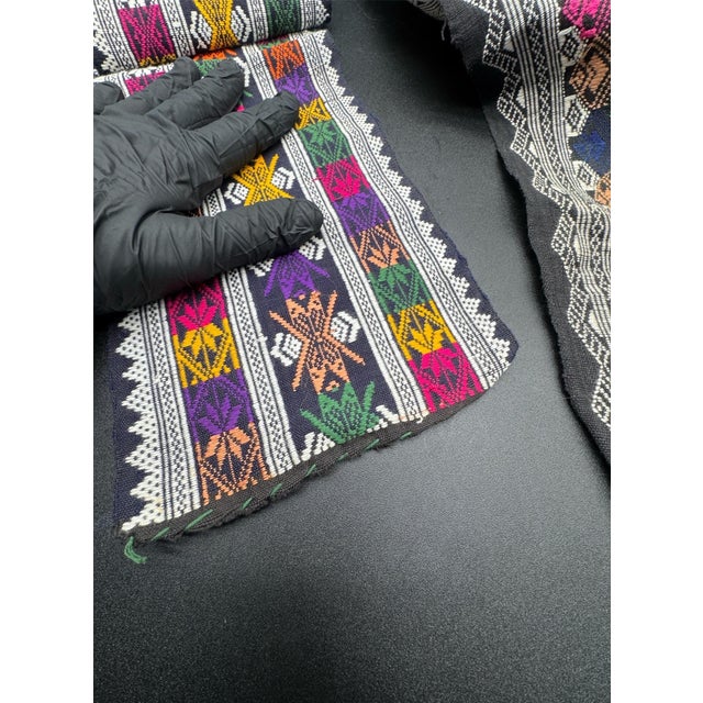 Laos Hand-Woven Textiles, 4 Total For Sale - Image 9 of 13