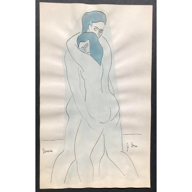 Group of James Bone Dancer Watercolors - Set of Four For Sale - Image 4 of 5