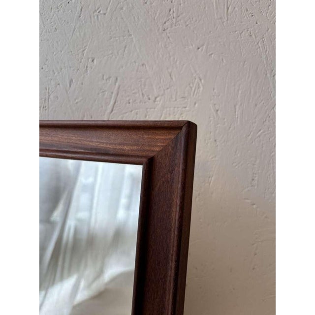 Danish Wall Mirror, 1960s For Sale - Image 3 of 7