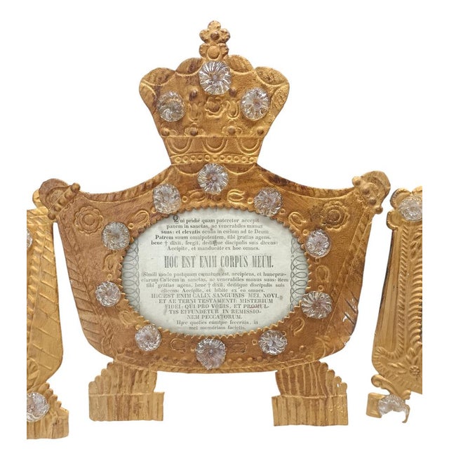 Sacred Church Frames, Set of 3, in Good conditions. Designed 1890 to 1919